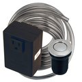 Westbrass Disposal Air Switch and Single Outlet Control Box in Stainless Steel ASB-20